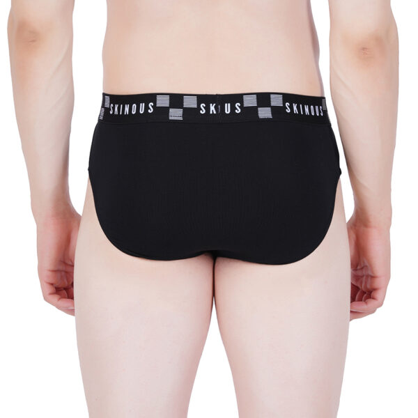 Skinous Brief Ew Black Regular Fit