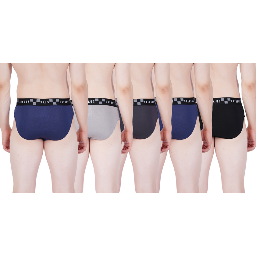 Skinous Brief Ew Comfortable Cozy Fit Pack Of Five