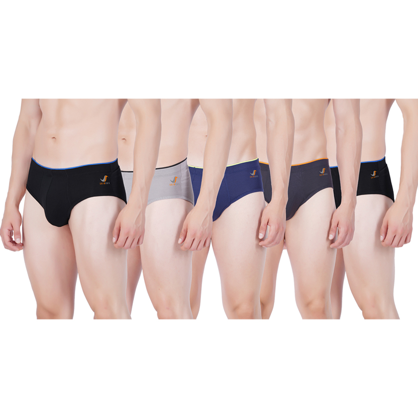 Skinous Brief Siw Five Color Combo Pack Normal Fit Skinous Brief Siw Five Color Combo Pack Normal Fit