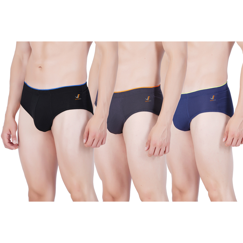 Skinous Brief Siw Three Color Combo Pack Relief Fit Skinous Brief Siw Three Color Combo Pack Relief Fit
