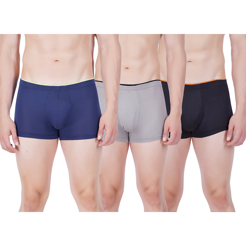 Skinous Trunk Inner Pack Of Three Solid Model Cool Fit Skinous Trunk Inner Pack Of Three Solid Model Cool Fit