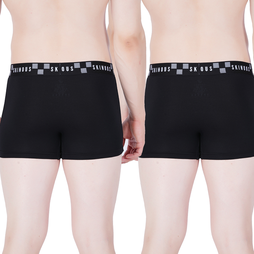 Skinous Trunk Top Elastic Black and Black Relaxed Fit Skinous Trunk Top Elastic Black and Black Relaxed Fit