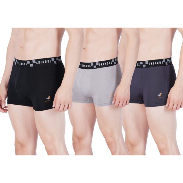 Skinous Trunk Top Elastic Three Combo Pack Normal Fit