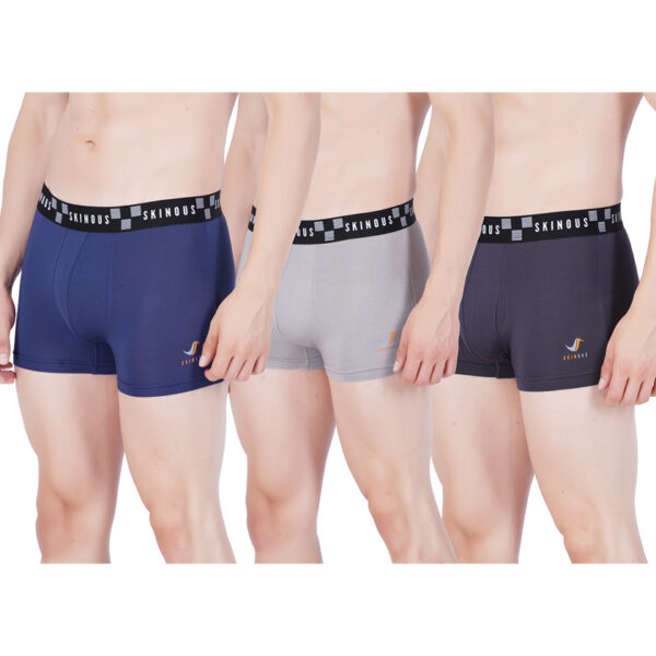 Skinous Trunk Top Three Color Combo Pack Softness Fit