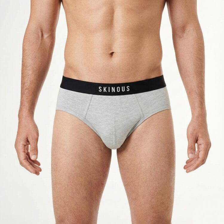 mens brief ew grey