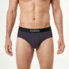 mens brief ew gun metal