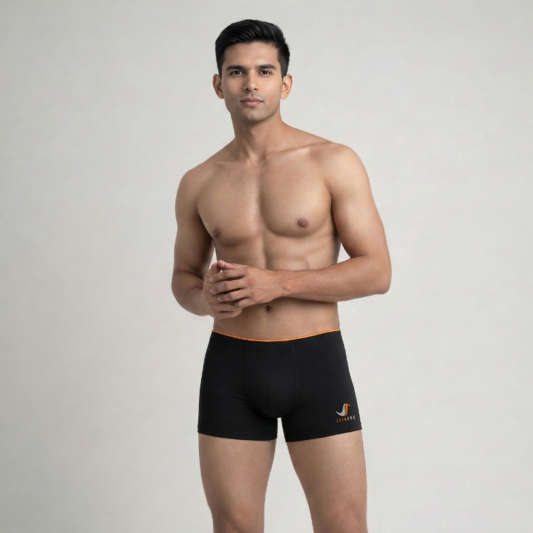 mens trunk siw black