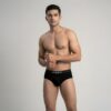 skinous mens brief ew black