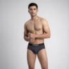 skinous mens brief ew gun metal