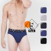 Skinous Brief Ew Pack of Five Comfort Fit