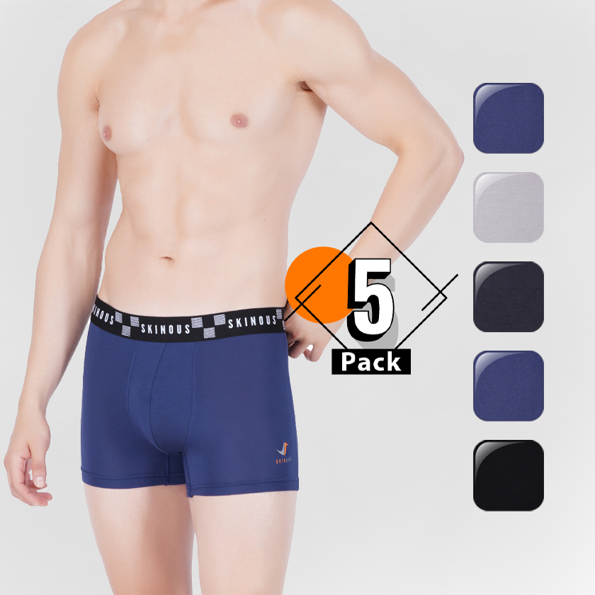 Skinous Trunk Ew Pack of Five Peaceful Fit Skinous Trunk Ew Pack of Five Peaceful Fit